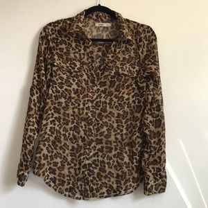 Leopard Blouse